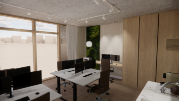 Ontwerp: Nieuw kantoor voor Wiljekoffie in Enschede